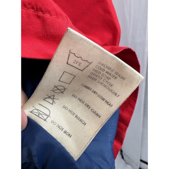 Vintage 90s The North Face Gore-Tex  collar Extreme  Jacket Red Size‎ XL Hoddie - Picture 9 of 12
